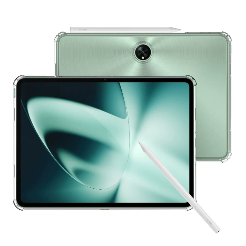 Подходит для защитного чехла OPPO Pad3, прозрачный чехол с четырьмя углами подушки безопасности против падения, защитный чехол для планшета OnePlusPad