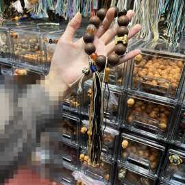 工厂直销天然木手串带手绳高颜值文玩必备发财