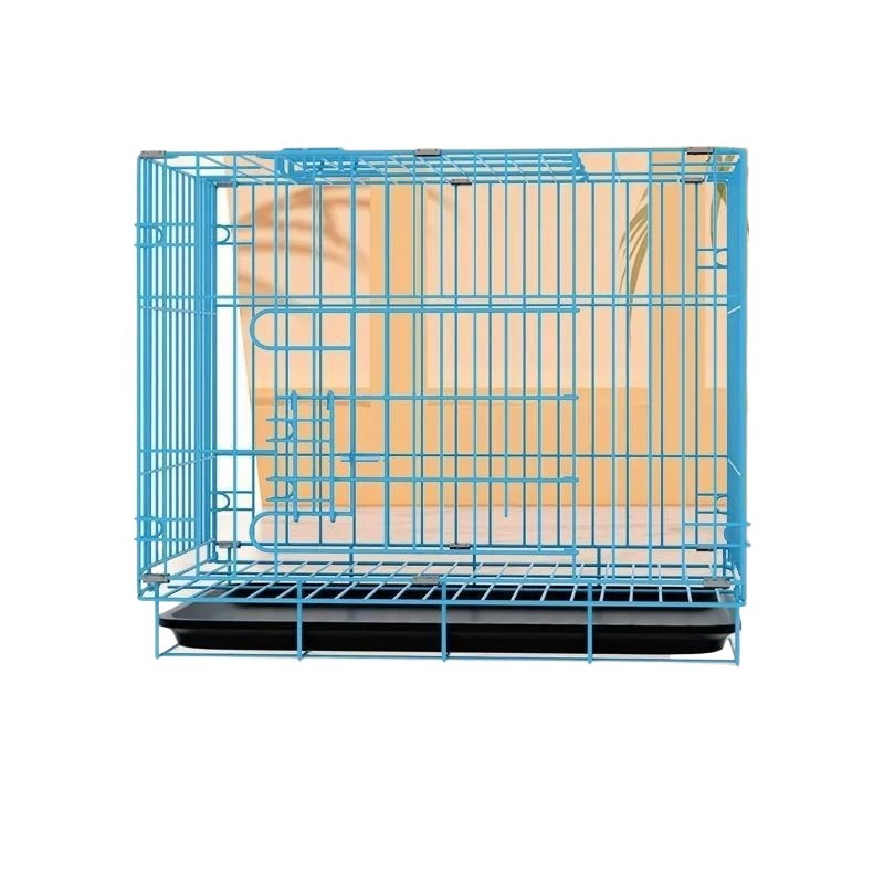 宠物狗笼子猫笼子带厕所家用室内兔笼鸡笼小型犬狗笼子加粗加固加|undefined