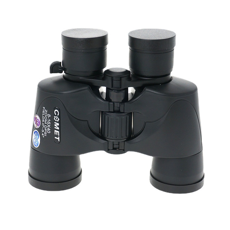 COMET双筒望远镜8-16×40变倍高清高倍黑色户外望远镜厂家观鸟镜