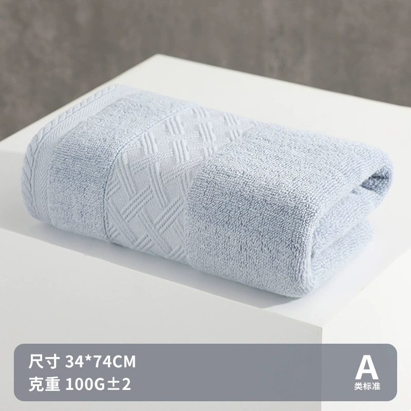 Хлопковое мягкое полотенце для лица,Thickened домашнее полотенце, 34×75 см, оптовые цвета