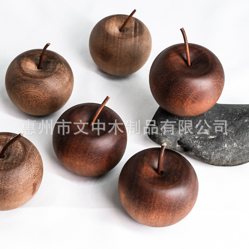 扩香木现货苹果摆件沙比利扩香木实木苹果精油摆件扩香木工艺品|undefined