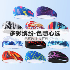 Summer Bright Sports Headband for Women, Sweat-Proof and Non-Slip, Headwear for Running, Yoga, Fitness, Elastic Hair Tying Band