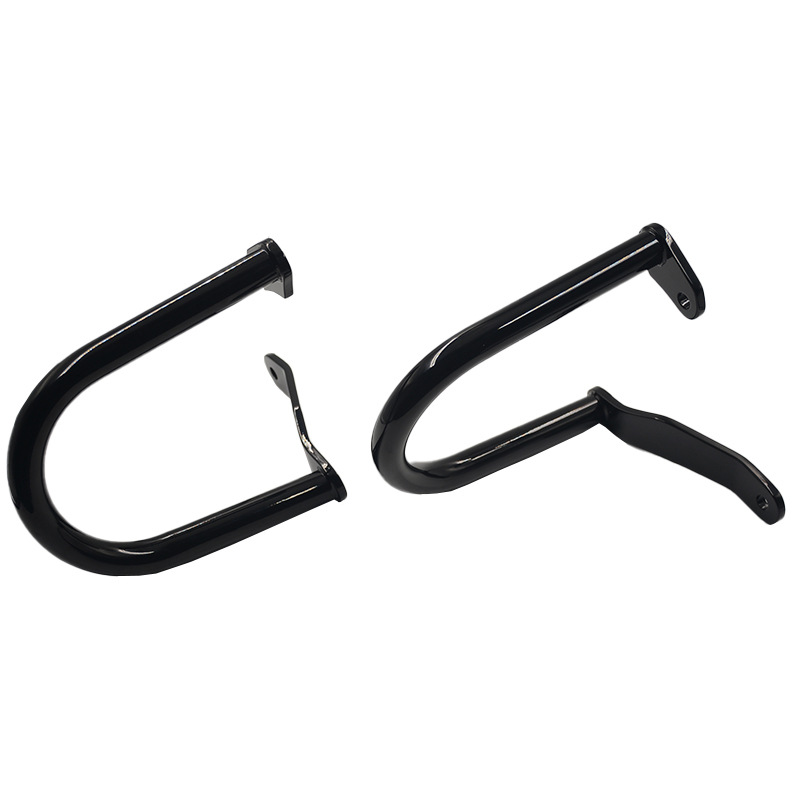 Motorcycle Side Box Guard Bars Suitable for Harley 18 Softtail Models Like Dyna Glide, Fat Boy, Fat Boss, Breakout, Etc., in Black