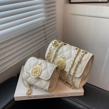 2022新款迷你包包大小款经典五金小方包时尚链条斜挎包潮流女士包