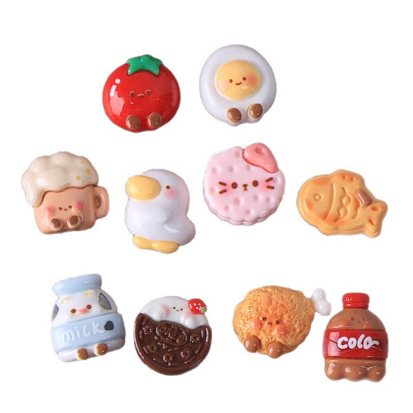 Creative cartoon food play