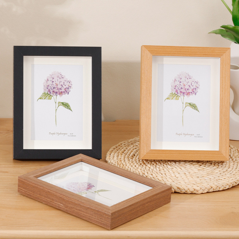 Hollow 2cm three-dimensional dried flower photo frame 67810 inch A4a3 square derivative paper picture frame soft clay specimen frame wholesale Hollow 2cm three-dimensional dried flower photo frame 67810 inch A4a3 square derivative paper picture frame soft clay specimen frame wholesale