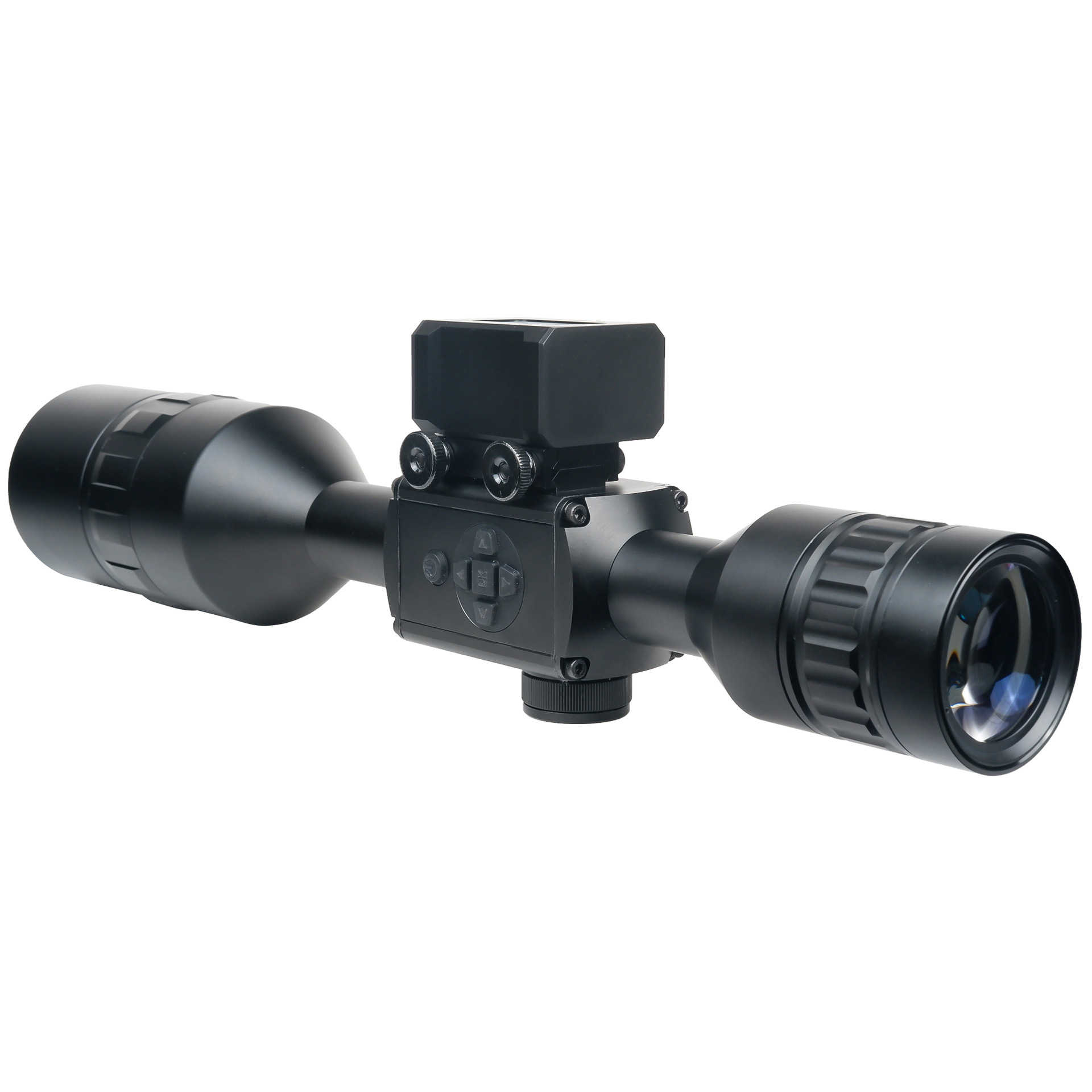 Nuevo DGS 6-12X instrumento de visión nocturna a todo color infrarrojos que van Red Dot FUNCIÓN DE pre-grabación de calibración HD espejo cinturón 6
