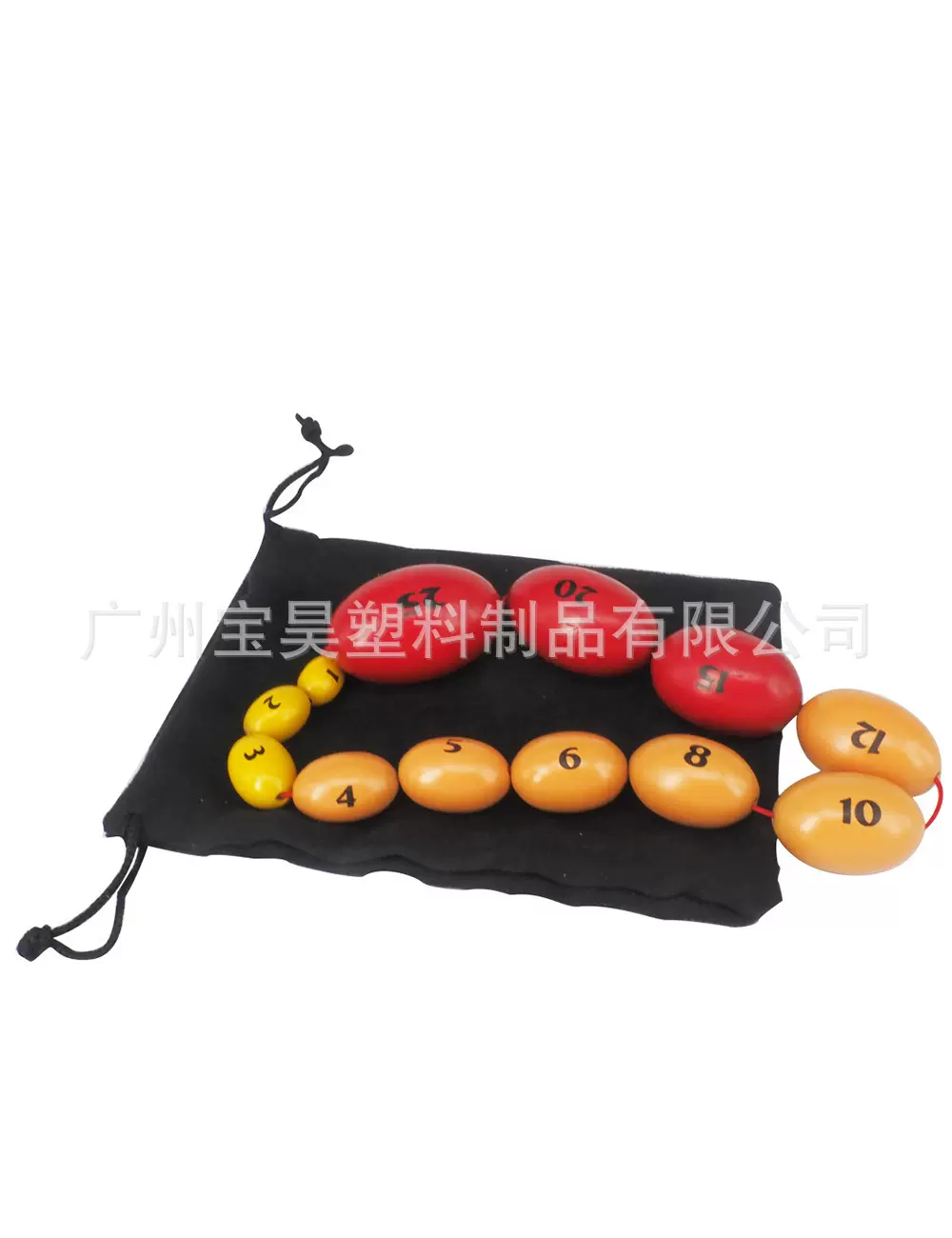 B款竖串 男性睾丸体积测量器 睾丸大小测量木珠 睾丸大小测量器