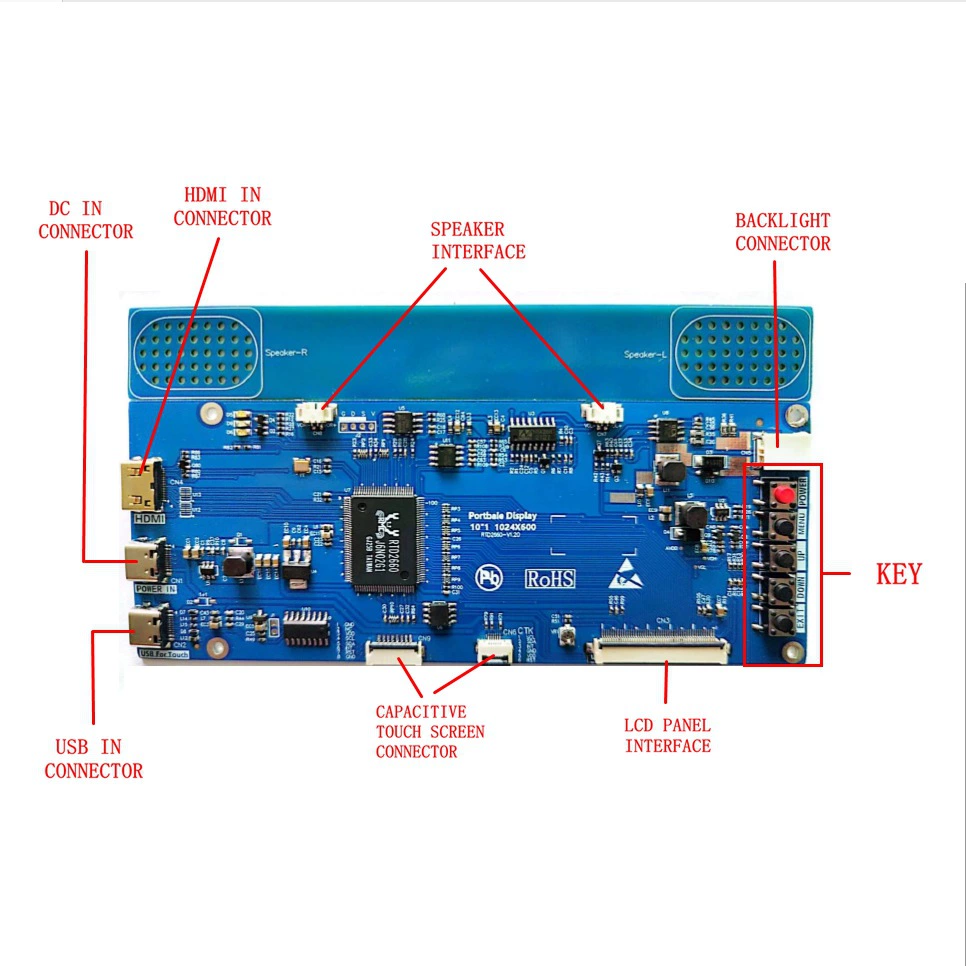 10.4inch GV104X0M-N10 BOE сенсорная плата драйвера ЖК-дисплей 1024*768 IPS привод