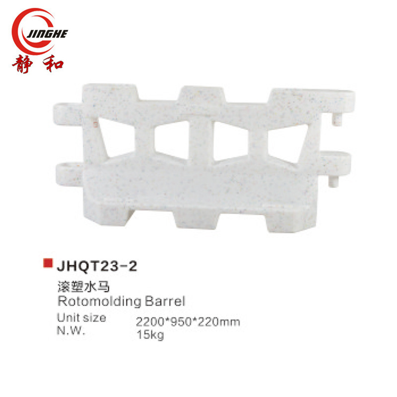 供应仿大理石井台 滚塑制品 水马 滚塑马路护栏 移动厕所