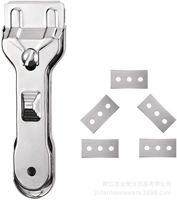 Herramientas de limpieza de la cocina descontaminación raspador azulejo piso vidrio limpieza raspador decoración descontaminación Herramientas de limpieza