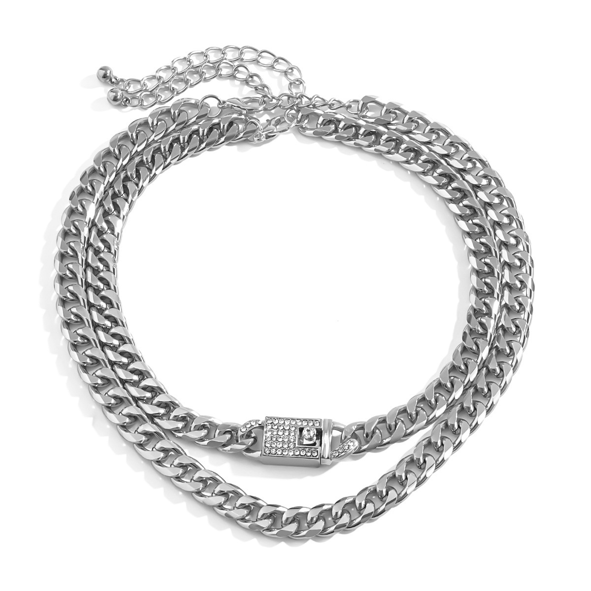 Fashion Snake Bone Chain Hollow Necklace display picture 5