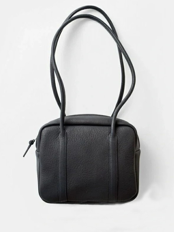 【工場直売】Aet @ 2025年新型鹿皮頭層真皮トーストバッグボストンバッグ脇下シングル肩