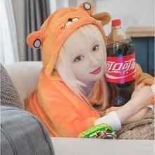 披风干物妹斗篷动漫cos仓鼠睡衣二次元周边披肩废土风懒人家居