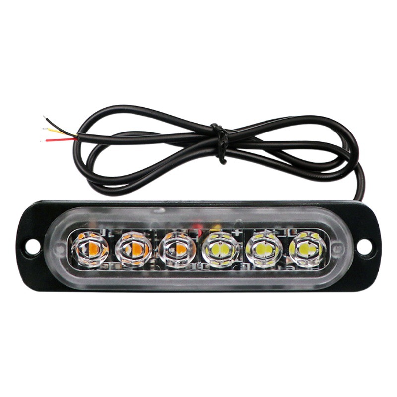 Luz de advertencia de ventilación de aire solar del coche luz de flash de modificación del coche luz decorativa del cuerpo del coche de Alta Luz