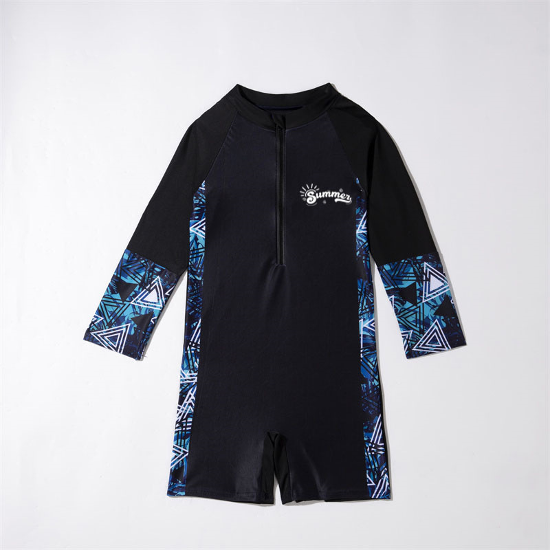 Trajes de baño de manga larga para niños, niños pequeños y medianos, pantalones cortos para niños, trajes de baño, trajes de surf, bebés, niños