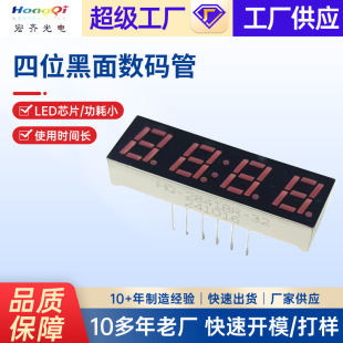 Monochrome 4-Digit Led Digital Tube Suitable for Industrial Instrumentation 8-Digit Display Module Led Digital Tube Supply