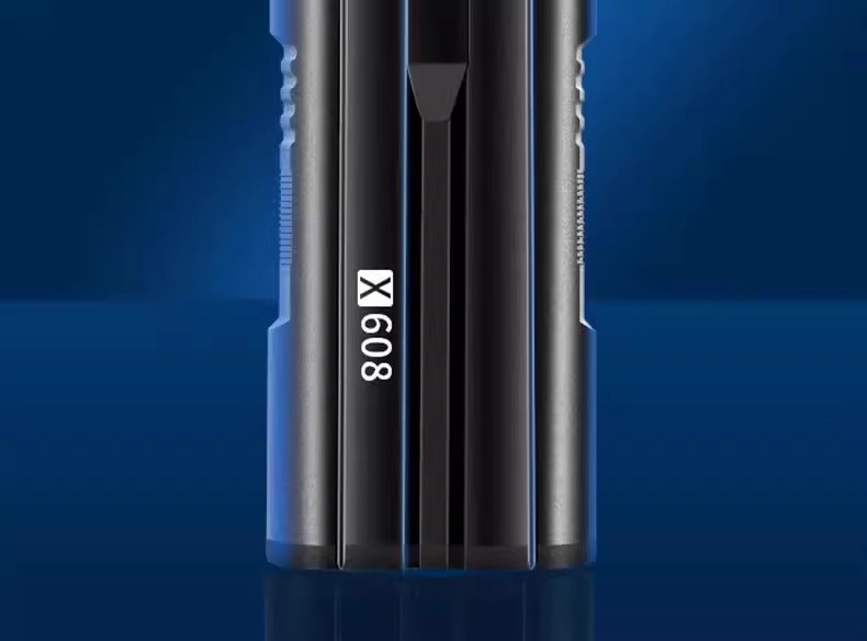 Strong Light Led Flashlight X608 Outdoor Strong Magnetic Long-Lasting Auto Repair Work Light Camping Light Rechargeable