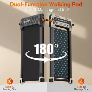 Source factory double-sided massage household electric treadmill installation-free ultra-quiet