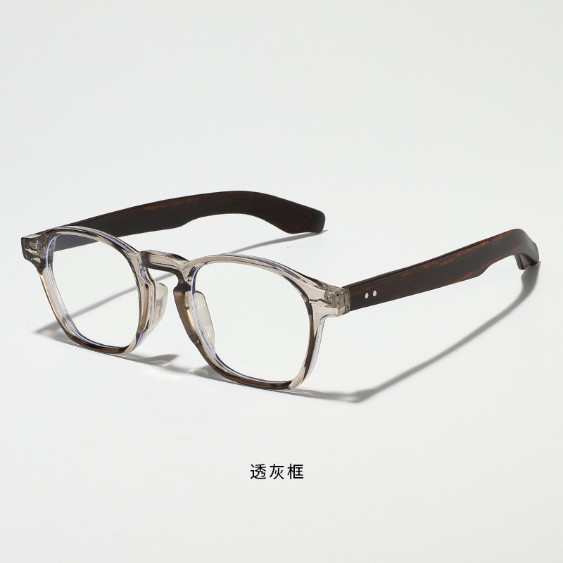 Moda TR90 anteojos de luz azul para hombres y mujeres anteojos de miopía coreana simple inins anteojos de luz plana retro marco de gafas versátil