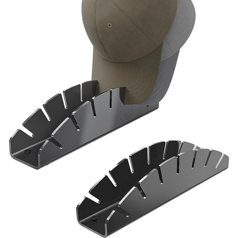 [B형 원형 모자 정리함] 블랙 2개 (opp 패키지)