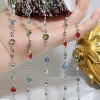 Mixed colors and diamonds (white K high color retention)