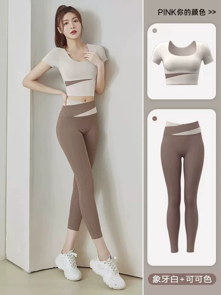 Ivory white trousers suit
