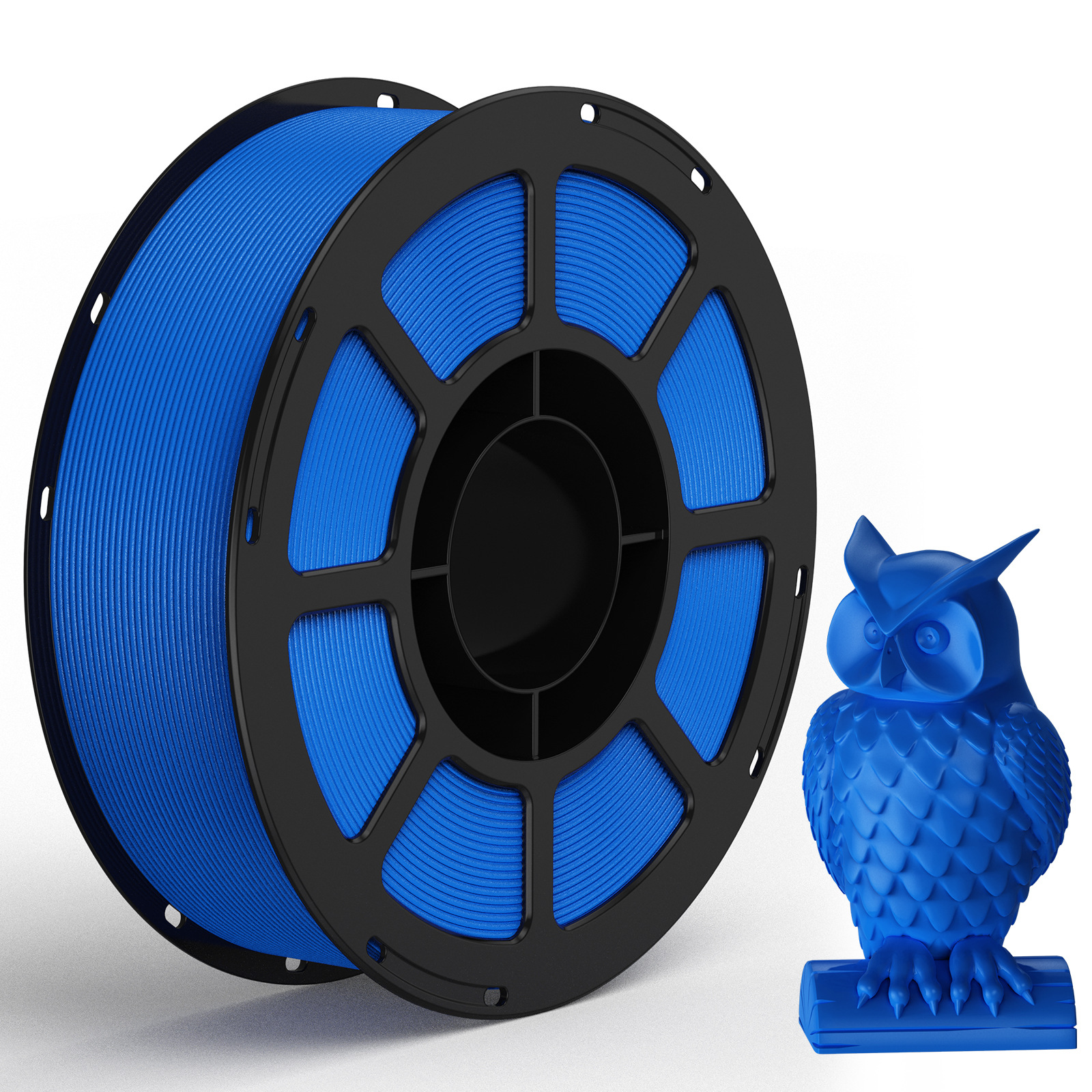 Coredi 3D Printer PETG Material consumible Impresión de alta velocidad 1,75 mm Cinta plana limpia degradable 1KG