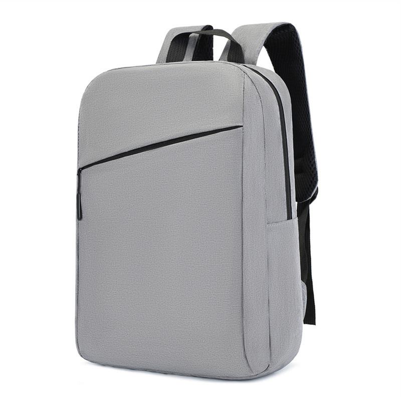 Mochila de comercio exterior para hombres y mujeres mochila recargable USB bolsa de computadora de negocios de 15,6 pulgadas con logotipo impreso mochila escolar de regalo
