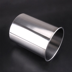 不鏽鋼杯子大容量直筒杯圓筒杯量杯加厚冰桶1000毫升2500帶蓋水桶