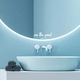 see the good 无胶静电膜镜子汽车窗贴跨境可移除玻璃贴纸JZT1013