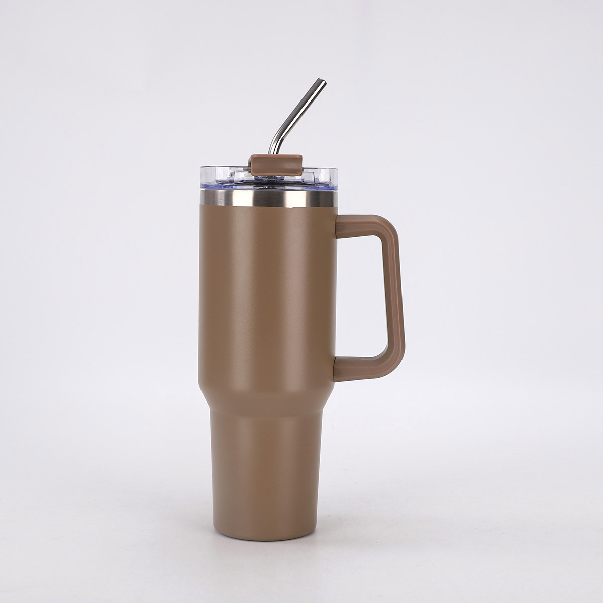 Transfronterizo 40oz taza de automóvil de acero inoxidable gran capacidad de aislamiento térmico aislamiento frío taza de hielo taza de vacío taza de paja taza de automóvil al por mayor