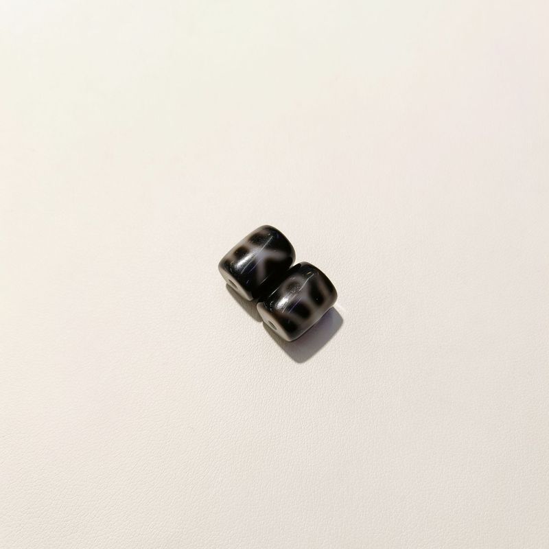 批发台湾天珠良品直切虎牙财神白化通体油润包浆工艺厂家【A级】|undefined
