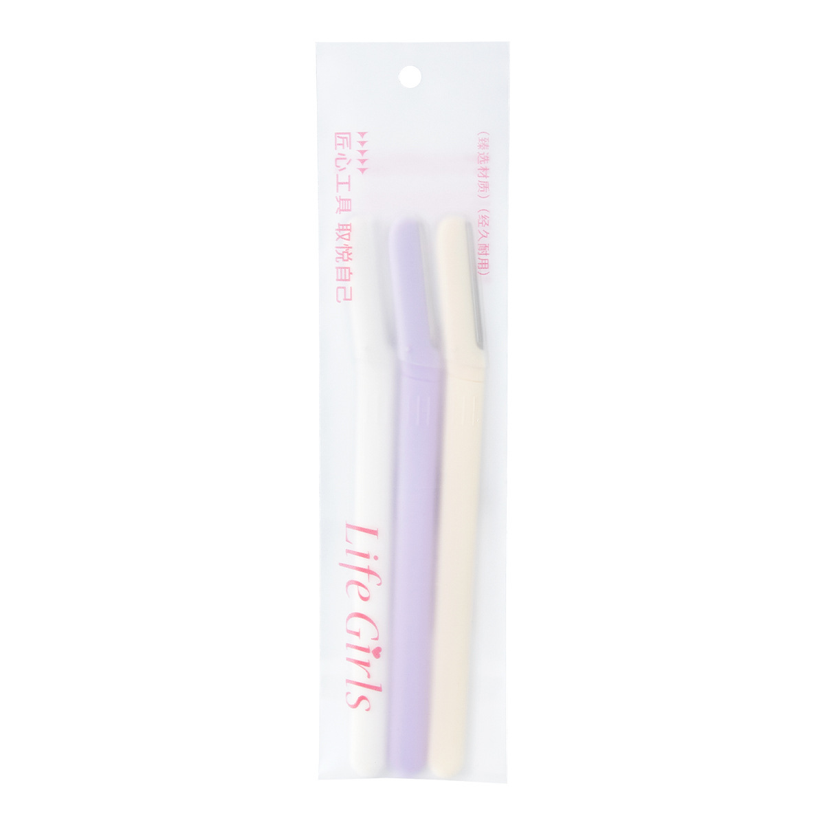 Fabricante mayorista de cuchillo de afeitar cejas damas set maquillaje especial para principiantes artefacto seguro cuchillo de afeitar cejas profesional