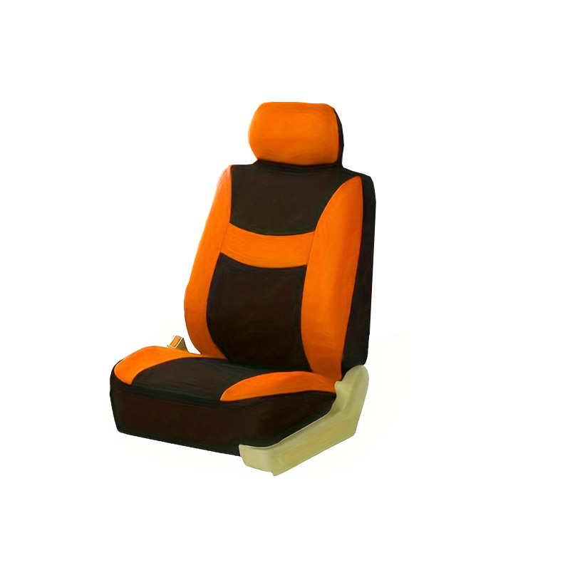 Cross-Border Temu Amazon Mexico Smiley Face Universal Five-Seater Car Fabric Seat Cover Factory Direct Sales in Large Quantities