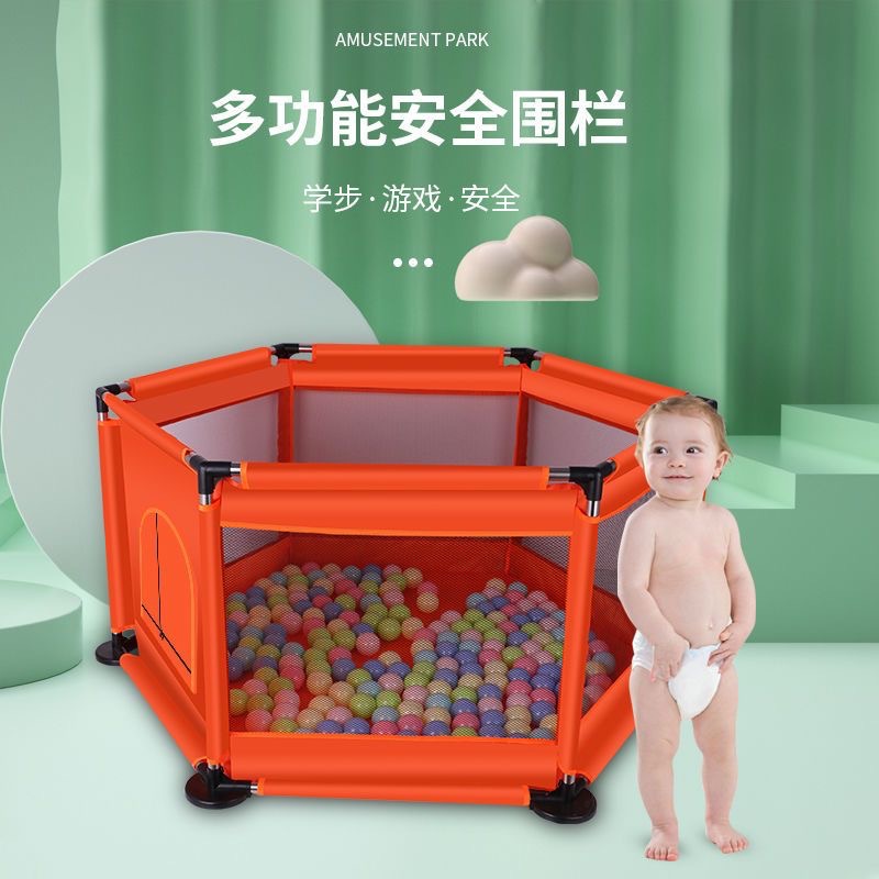 Babies y niños trepando valla para bebés sala de estar en el suelo valla de juego casero parque de juegos marino valla de piscina