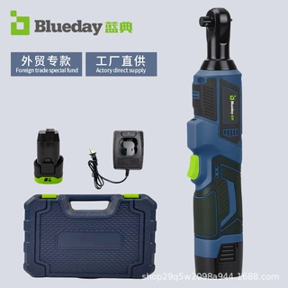 锂电棘轮扳手充电式直角电动扳手家用汽车维修电动扳手大扭力工具
