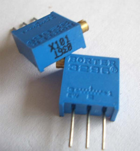 侧调 3296x-104 100K精密多圈电位器 可调电位器 3296电位器