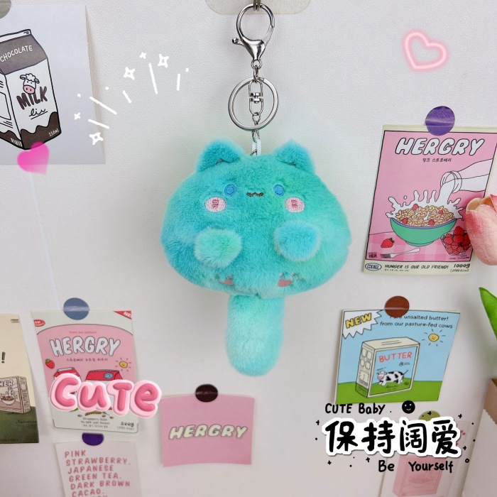 En línea de la celebridad de la felpa colgante de boda tirando muñeca pequeño regalo creativo llavero grab máquina muñeca colgante adornos lote