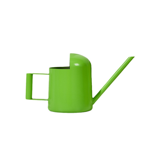 Stainless steel green plant watering kettle long mouth gardening shower children's green mini watering kettle small sprinkler 300ML