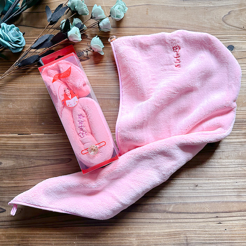 Super Absorbent Hair Drying Towel For Quick Drying Arirang Style_voghion.com