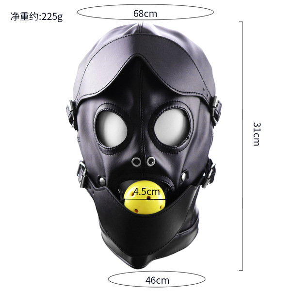 Factory wholesale sexy adult bondage headgear