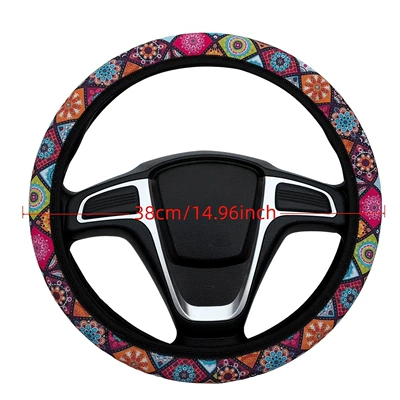 Printed Steering Wheel Cover Without: Steering wheel cover