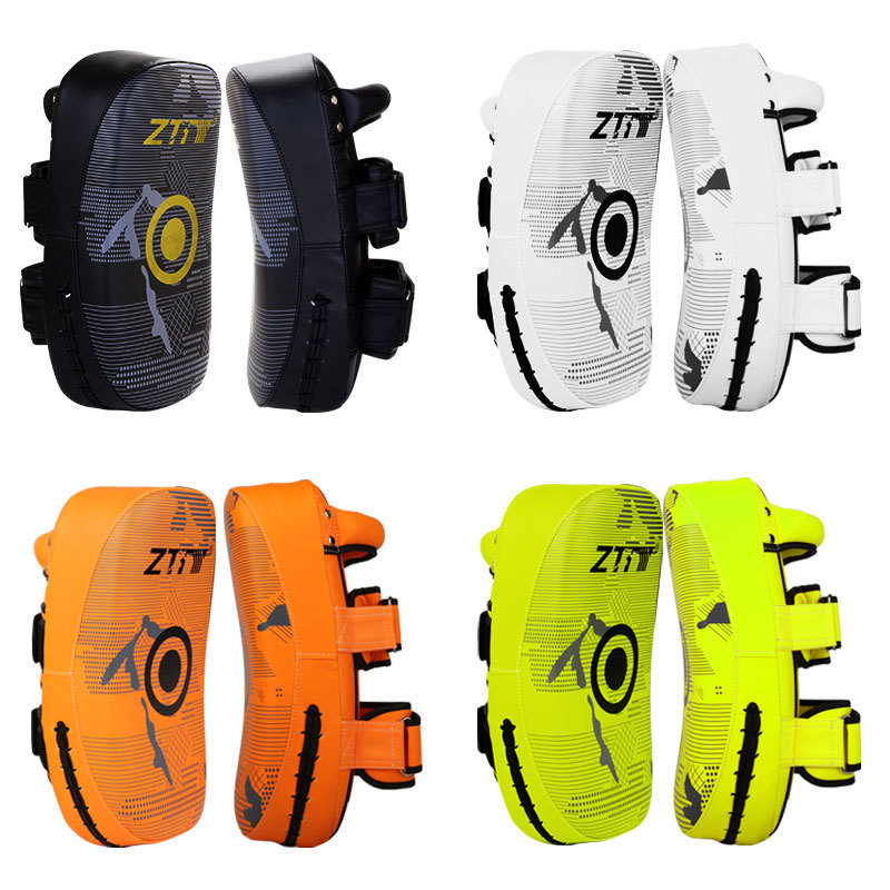 Objetivo de mano de boxeo curvo ZTTY Práctica de Sanda Objetivo de mano curvo Objetivo de boxeo Entrenamiento de taekwondo Objetivo de pie combate real