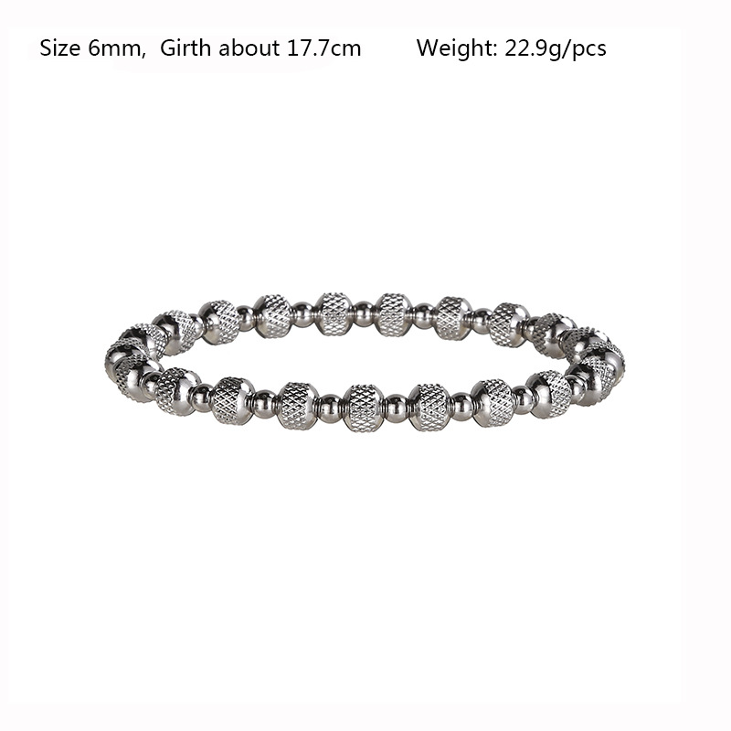 22g Weight 304 Stainless Steel Pendant Material Bracelets Classification 304 Stainless Steel Chain Material 1 Piece Quantity Holiday, Daily Occasion 304 Stainless Steel Material Geometric Pattern Unisex Gender Plating Design Basic, Modern Style, Classic Style Style Basic Modern Style Classic Style Geometric 304 Stainless Steel Bracelets In Bulk 6