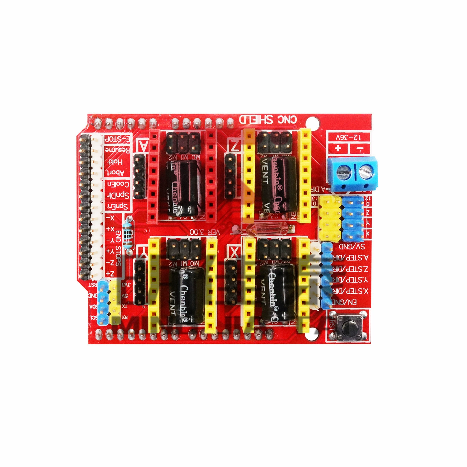 Совместимо с UNO R3 CNC Shield V3 Evree Расширенная плата набор A4988/DRV8825