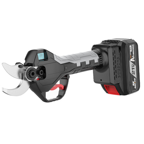Wholesale cross-border brushless electric pruning shears lithium battery fruit branch shears handheld wireless rechargeable lithium battery garden pruners