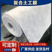 复合土工膜厂家蓄水池人工湖水库水利工程防渗800g复合土工膜