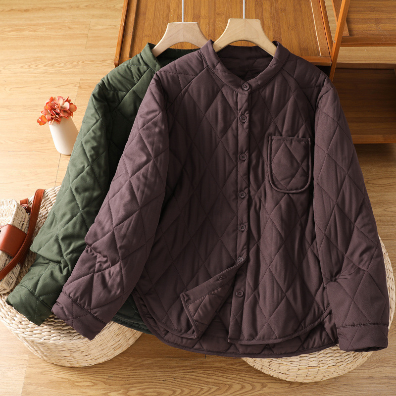 Real photos, in stock: thick, quilted cotton jacket, washed cotton, warm winter cotton coat, soft, lightweight, and warm cotton-padded jacket Real photos, in stock: thick, quilted cotton jacket, washed cotton, warm winter cotton coat, soft, lightweight, and warm cotton-padded jacket